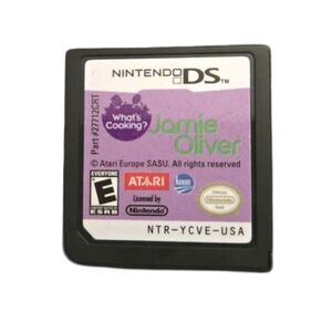 What's Cooking? With Jamie Oliver (Cartridge Only) Nintendo DS 3DS Tested